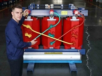 Transformateur sec triphasé à économie d'énergie, norme IEC, infrastructure de recharge pour véhicules électriques, Ganzhong SCB13/SCB15 50Hz 35kV 10kV 11kV 6kV