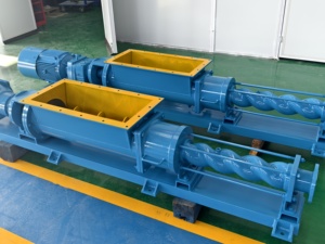 Highly Viscous, Solid-lade, Sticky and Thick Screw Pump With Open Inlet, Auger Feed, Wide Throat <b>PC</b> Pump - Product Image 1
