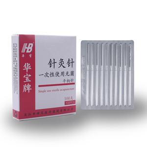 <span class=keywords><strong>Agujas</strong></span> de <span class=keywords><strong>acupuntura</strong></span> con mango de acero inoxidable estéril, <span class=keywords><strong>sin</strong></span> tubo, empaquetadas con papel de aluminio - Product Image 1