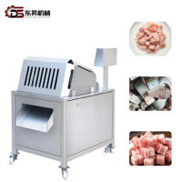 Machine à découper entièrement automatique CNC pour la transformation de poisson, porc, bœuf et mouton congelés en tranches - Ligne de transformation alimentaire