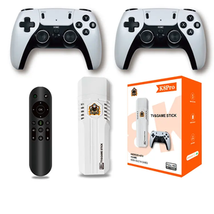 Console di Gioco Retrò HD per <span class=keywords><strong>P</strong></span>/<span class=keywords><strong>S1</strong></span>, K8PRO M8 K8 Pro, Console di Gioco 4K Android TV Stick, 40000 Giochi Classici, 64GB HD Ret - Product Image 1