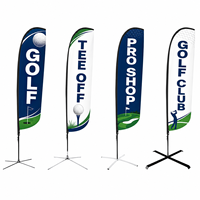 Drapeaux publicitaires personnalisés Admax, bannières à plumes, sublimation par transfert thermique, promotion, événements, drapeaux de plage, bannières volantes