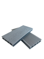 Plancher de terrasse en WPC imperméable, gaufré 3D, carré, composite, longue durée de vie (15 ans), pour parcs et cours