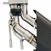 Échappement arrière SDO haute performance en acier inoxydable pour Mercedes Benz G63 AMG W463A W464 4.0T 2018-2026 avec silencieux à valve