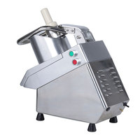 Máquina Cortadora de Vegetales Multifuncional Comercial, Procesador de Vegetales de Acero Inoxidable, Rebanadora, Trituradora de Patatas y Repollo con Motor