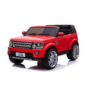 2019 licencia Land Rover asiento doble paseo en coche 12v bicicleta eléctrica para niños autos electrónicos para niños - Product Image 3