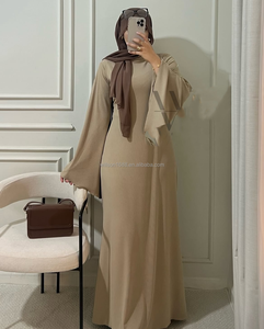 Abito Abaya Elegante e Modesto Willson, Vestibilità Comoda, <span class=keywords><strong>Abbigliamento</strong></span> Islamico Casual <span class=keywords><strong>Chic</strong></span> per Ogni Giorno - Product Image 2