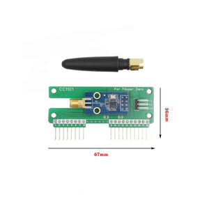 Scheda di Sviluppo WiFi <span class=keywords><strong>CC1101</strong></span> SubGhz 433Mhz per Flipper Zero, Modulo GPIO <span class=keywords><strong>CC1101</strong></span> Mouse per Modifiche Flipper Zero - Product Image 2