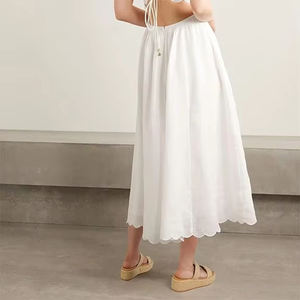 Zapatillas de playa con punta cuadrada de estilo para mujer, Sandalias planas con punta abierta para boda y Verano de Otoño de alta calidad para mujer - Product Image 6