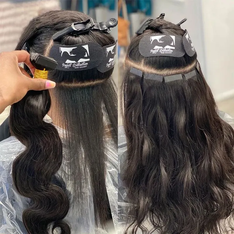 Alat Ekstensi Rambut Wig Tahan Air Terbaru Perekat Dua Sisi Pita Super Pita Wig Rambut