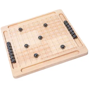 New Funny Children Play Magnetic Board Battle Game Wooden Magnetic Chess Toy