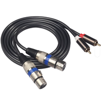 Nouveau câble audio micro blindé tressé en cuivre étamé avec gaine en PVC pour vente en gros