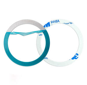 טבעת מדבקת מתכת עבור טעינה אלחוטית מגנט לטעינה אלחוטית iphone/xiaomi אוניברסלי הר צלחת הר - Product Image 5