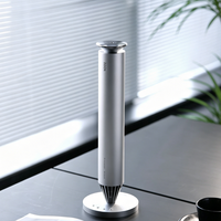 Diffuseur cylindrique en métal de luxe 3004 avec système de parfum et lumière LED ambiante