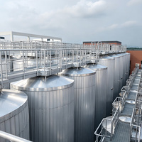 Cuve de fermentation pour bière, micro-brasserie, capacité 60 tonnes