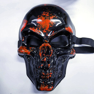 2023 nouveau Halloween froid effrayant masque fantôme crâne masque <span class=keywords><strong>horreur</strong></span> <span class=keywords><strong>Smiley</strong></span> visage froid masque Halloween fête décoration - Product Image 4