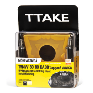 Inserto de torneado negativo TTAKE WNMG de 80 grados para mecanizado de metales - Product Image 2