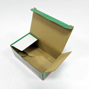 Cajas de papel plegables de cartón de barniz verde con logotipo de Color impreso personalizado de lujo de alta calidad para productos domésticos - Product Image 2