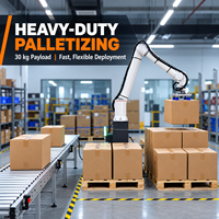 Lengan Robot Kolaboratif 6 Sumbu FR30, Beban Angkut 30kg, Jangkauan 1403mm untuk Palletizing dan Penanganan Material Berat