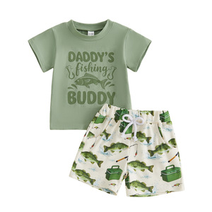 <span class=keywords><strong>Pigiama</strong></span> Estivo 2026 per Bambini e Bambine, Set Camicia a Maniche Corte <span class=keywords><strong>con</strong></span> Colletto e <span class=keywords><strong>Bottoni</strong></span> e Pantaloncini, Completo per Compleanno a Tema Cupcake - Product Image 6
