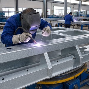 Chasis de Soporte para Inversor Fotovoltaico Fabricado a Medida, Galvanizado en Caliente con Clasificación C3-C5, Acero al Carbono Q235 Q345 Q355 - Product Image 6
