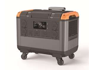 Centrale électrique portable tout-en-un 3000W, onduleur de stockage d'énergie pour l'extérieur avec sortie 220V Alimentation de secours pour la maison - Product Image 1