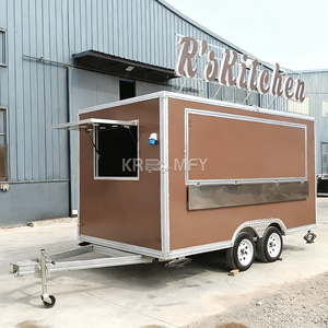 Camion de restauration mobile, remorque de voyage, chariot d'équipement de cuisine pour hamburgers, remorque à café, camion de boulangerie, camion de bubble tea - Product Image 3