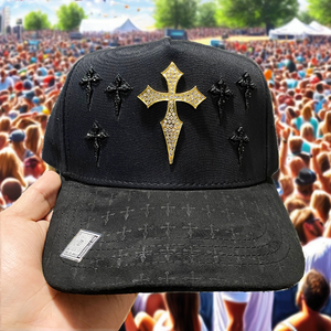 Gorra de Béisbol Bordada de Alta Calidad, Original de 5 Paneles en Negro para Sad Boys - Product Image 2