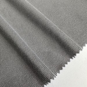 Tela Elástica de Poliéster y <span class=keywords><strong>Spandex</strong></span> de Punto Hacci, Tejido Jersey Hachi Cepillado para Suéter y Cárdigan, al Mejor Precio - Product Image 2