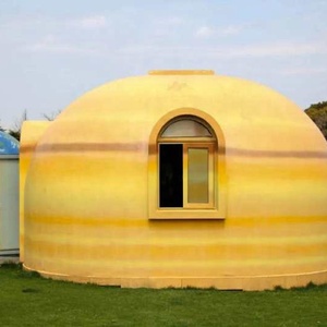 <span class=keywords><strong>Casa</strong></span> Prefabricada Tipo Domo, Moderna, Resistente a Tornados y Viento, con Diseño de Araña, para Uso como Cochera - Product Image 3