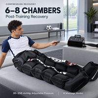 Système de bottes de massage par compression d'air pour la récupération, avec pantalon de compression pour la récupération sportive et la relaxation musculaire OEM ODM