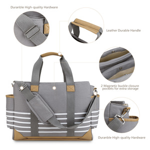 Tas popok jinjing tas bersalin untuk rumah sakit tas bayi tahan air kapasitas besar untuk ibu perjalanan - Product Image 5