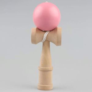 Jeu de Kendama en bois pour enfants, jouet traditionnel pour soulager le stress, améliore la concentration et la coordination œil-main - Product Image 1