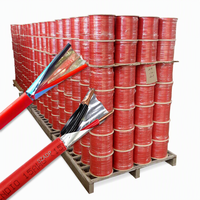 Câble d'alarme incendie blindé/non blindé 2 ou 4 conducteurs 0,5mm² 1mm² 1,5mm² 2,5mm² Cuivre pur/CCA 100m 305m 500m