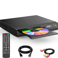 Lecteur DVD VCD CD avec sortie AV USB, télécommande, système audio vidéo domestique multi-formats PAL NTSC, personnalisable en usine