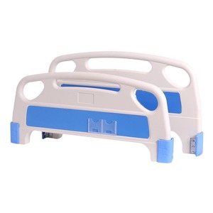 Guangxin ABS Headboard And Footboard <b>White</b> And Blue Thickened Material For Fall Protection Hospital <b>Bed</b> Use - Product Image 3