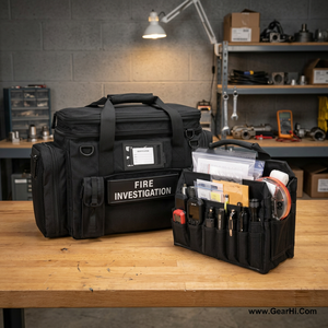 Sac de transport robuste en nylon Cordura 1000D pour kit d'investigation incendie, sac d'évaluation sur site, sac de preuves, étui de détection d'accélérateurs - Product Image 3