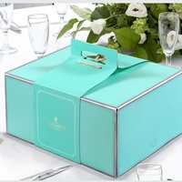 Boîte cadeau de mariage personnalisée avec logo pour souvenirs de bébé, pralines, Cajas Misteriosa Malaisie