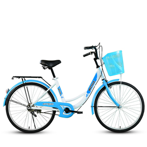 Vélo <span class=keywords><strong>hybride</strong></span> polyvalent pour femmes, vélo de ville à une vitesse, vélo de trajet pour dames, vélo de ville <span class=keywords><strong>26</strong></span> <span class=keywords><strong>pouces</strong></span> pour femmes et hommes - Product Image 3