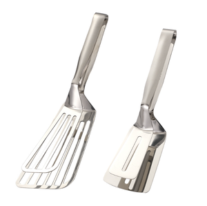 Pinzas de Cocina de Acero Inoxidable SUS 410 SUS 304 para Pescado, Carne y Res, con Ranuras para Colgar, Modelo DFT19-2 - Product Image 3