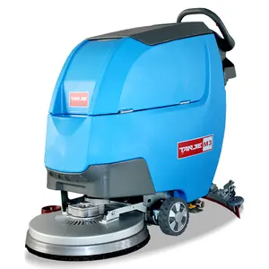 2024 Best Design Compact Walk-behind Floor Scrubber Cleaning Machine Equipment Dryer Floor Scrubber