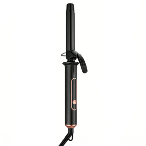 Fers à friser professionnels en céramique, chauffage PTC, indicateur LED, 360°, fabrication italienne. Fer à boucler à cordon rotatif double tension WLQ-7388 Ceramic Coa - Product Image 1