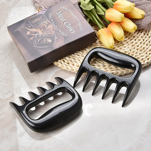 Gấu Claw BBQ ngã ba với nhựa xử lý <span class=keywords><strong>New</strong></span> đồ dùng nhà bếp thịt Divider và rách công cụ cách nhiệt và kháng - Product Image 4
