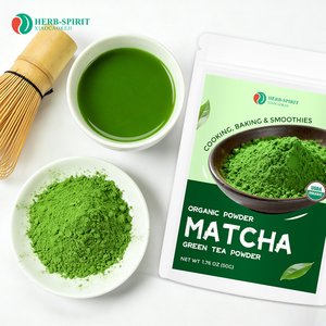 [2026 New] EU Kosher Halal Business Matcha Green Tea <strong>Powder</strong> With Bag Packaging 50G Ceremony Matcha <strong>Powder</strong> - Product Image 1