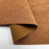 Aloba 300GSM 100% Polyester Tissu Economique 300GSM Pas Cher Daim avec Support Tissé Chaussures Canapé Meubles 100% Produits en Cuir