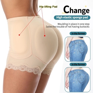 Body Shaper Femmes Shapewear Fade Butt Lifter Culotte Sablier Contrôle Rembourré Booty Enhancer Slip Lingerie Shaper Hip Enhancer - Product Image 2