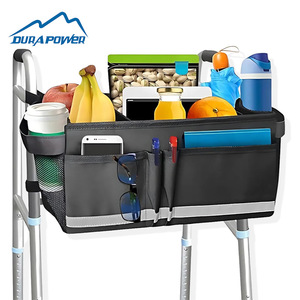 DuraPower <b>Walker</b> Storage Bag 42x18x16cm Foldable Portable Organizer For <b>Elderly</b> Walking Aids - Product Image 1