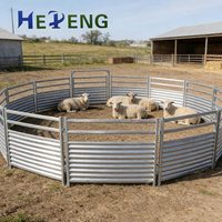 Cerca para Ganado, Recinto Metálico Resistente para Protección de Animales de Granja, Anti-Obstrucción, Personalizable, Ecológico e Impermeable