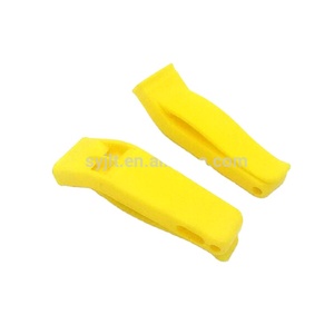 Haute décibel double tube en plastique clip de sauvetage maritime sifflet de sécurité - Product Image 1