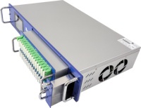 Penguat Serat Optik EDFA 32/64 Port 15-20dBm 2U LC XGS-PON 64X20 dengan Layar Sentuh LCD dan WDM XGS-PON JDSU IPG Pump